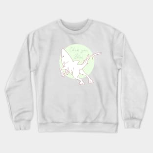 Shark Horse Green Crewneck Sweatshirt